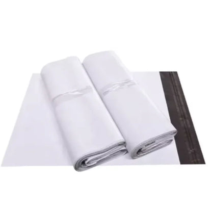 Lots White Self Adhesive Seal Courier Bags Express Mail Envelope Storage Mailing Plastic Packaging Pouch for Express Delivery