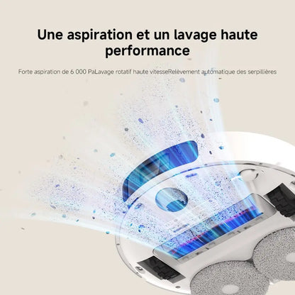 Official |   Xiaomi Robot Vacuum X20+, All-In-One Smart Base Station, Improved Vacuuming and Mopping Performance