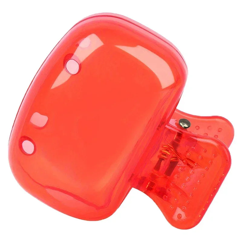 Toothbrush Head Covers Travel Protector Case Color Combo Clip Portable for Household Camping Durable Plastic