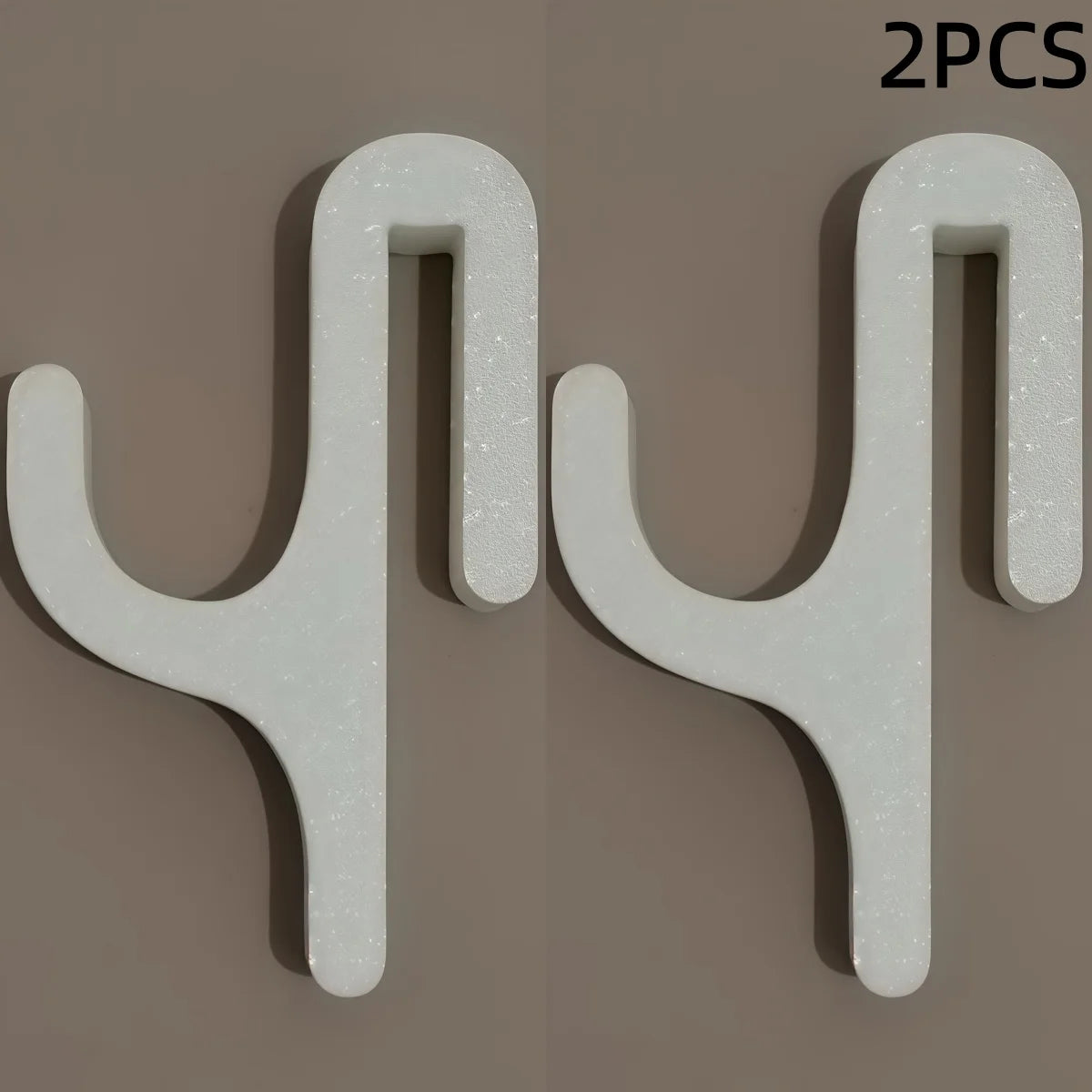 New Modern Plastic Shower Hook Suitable for 8mm Glass Doors Bathroom Organizer, Towels and Clothes Holder Bathroom Accessories