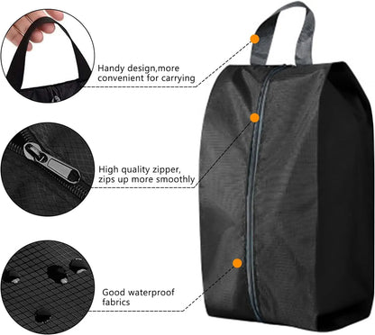 3PCS Shoe Storage Bags Dust-proof Shoe Cover Travel Portable Bag Household Moisture-proof and Mildew-proof Shoe Storage Bag