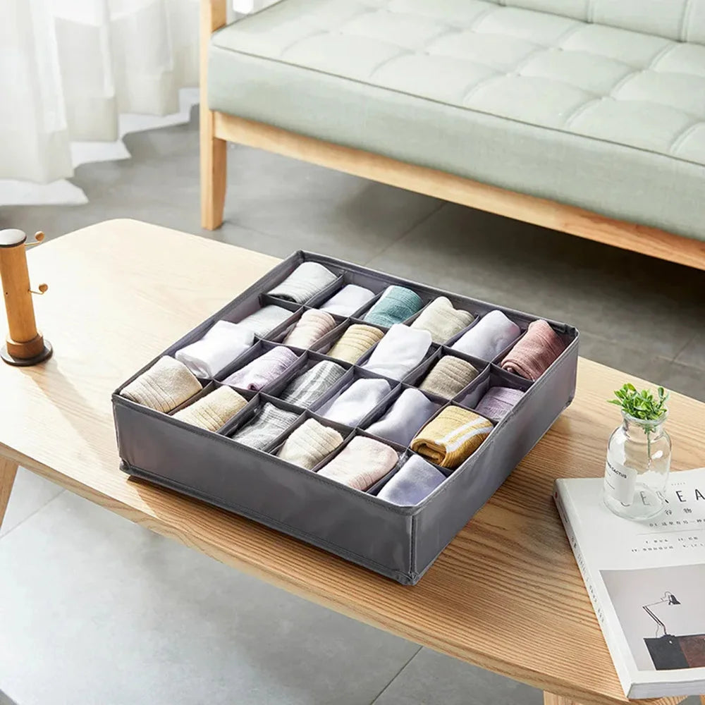 Underwear Bra Socks Storage Box Cabinet Drawer Organizer Socks Scarf Underwear Organizer Box Wardrobe Clothing Storage Organizer