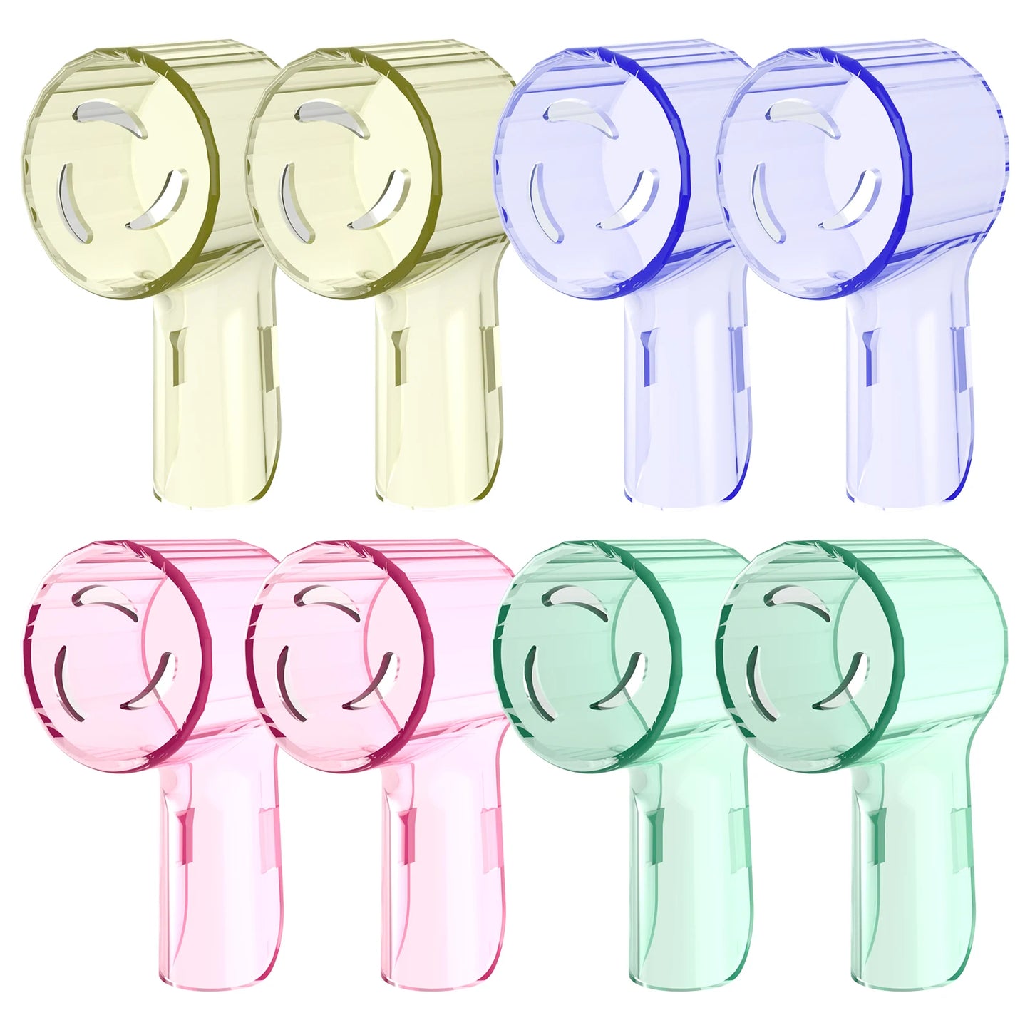 Toothbrush Dustproof Covers Caps Compatible with Braun Oral B Replacement Heads & iO Series Electric Toothbrush Head Protector