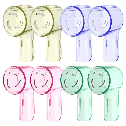 Toothbrush Dustproof Covers Caps Compatible with Braun Oral B Replacement Heads & iO Series Electric Toothbrush Head Protector